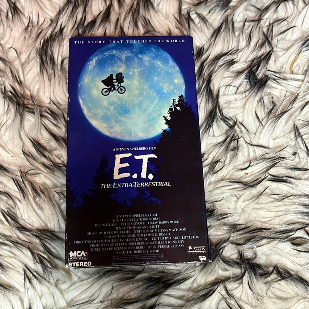 E.T. VHS 📼